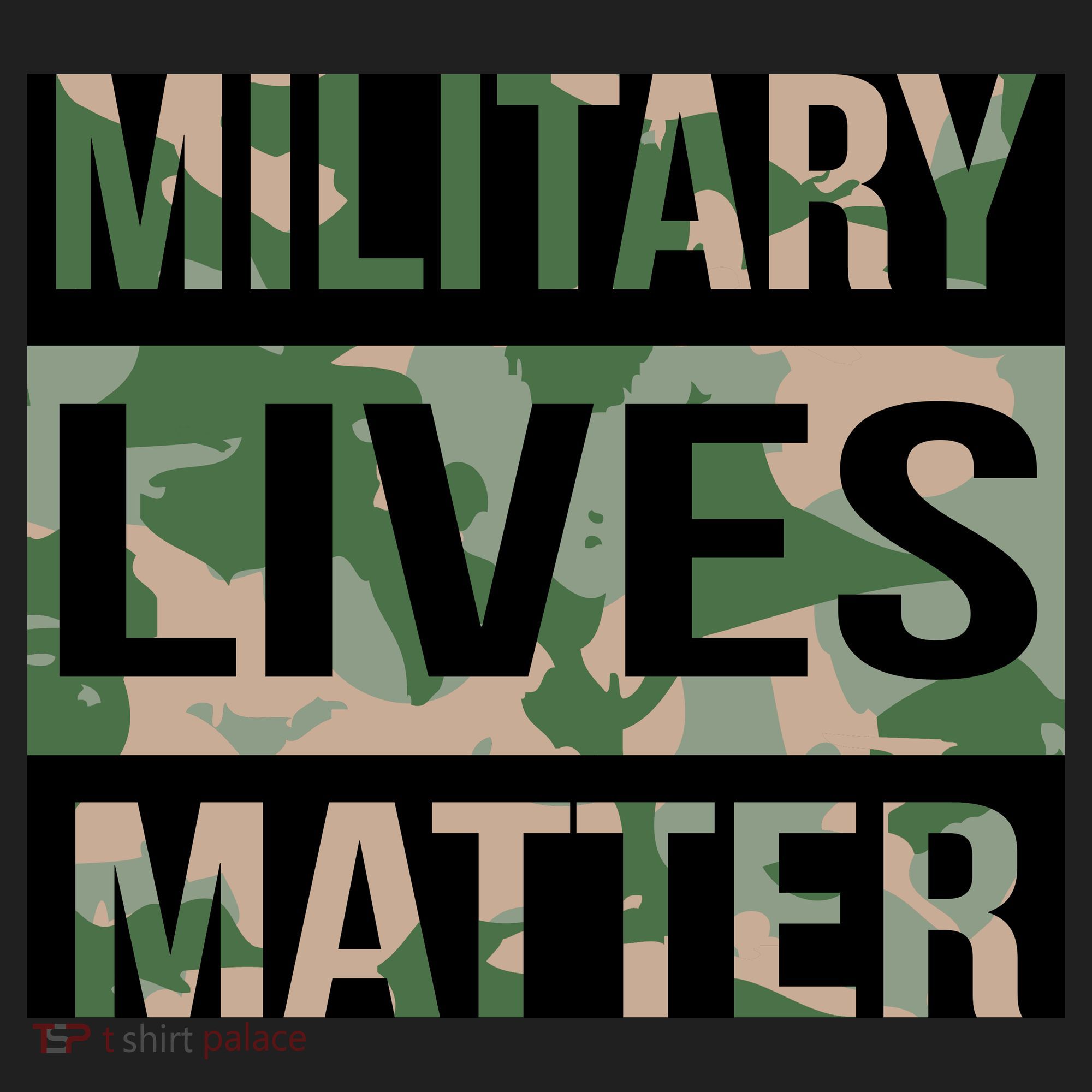 Military Lives Matter Women's Sweatshirt