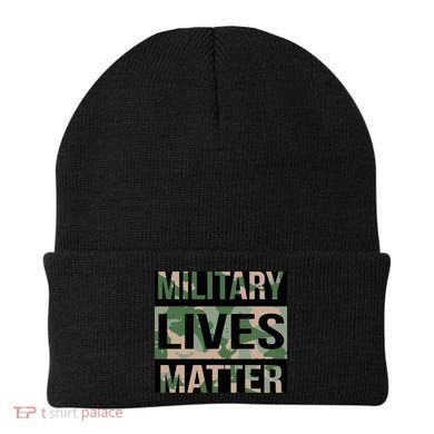 Military Lives Matter Beanie