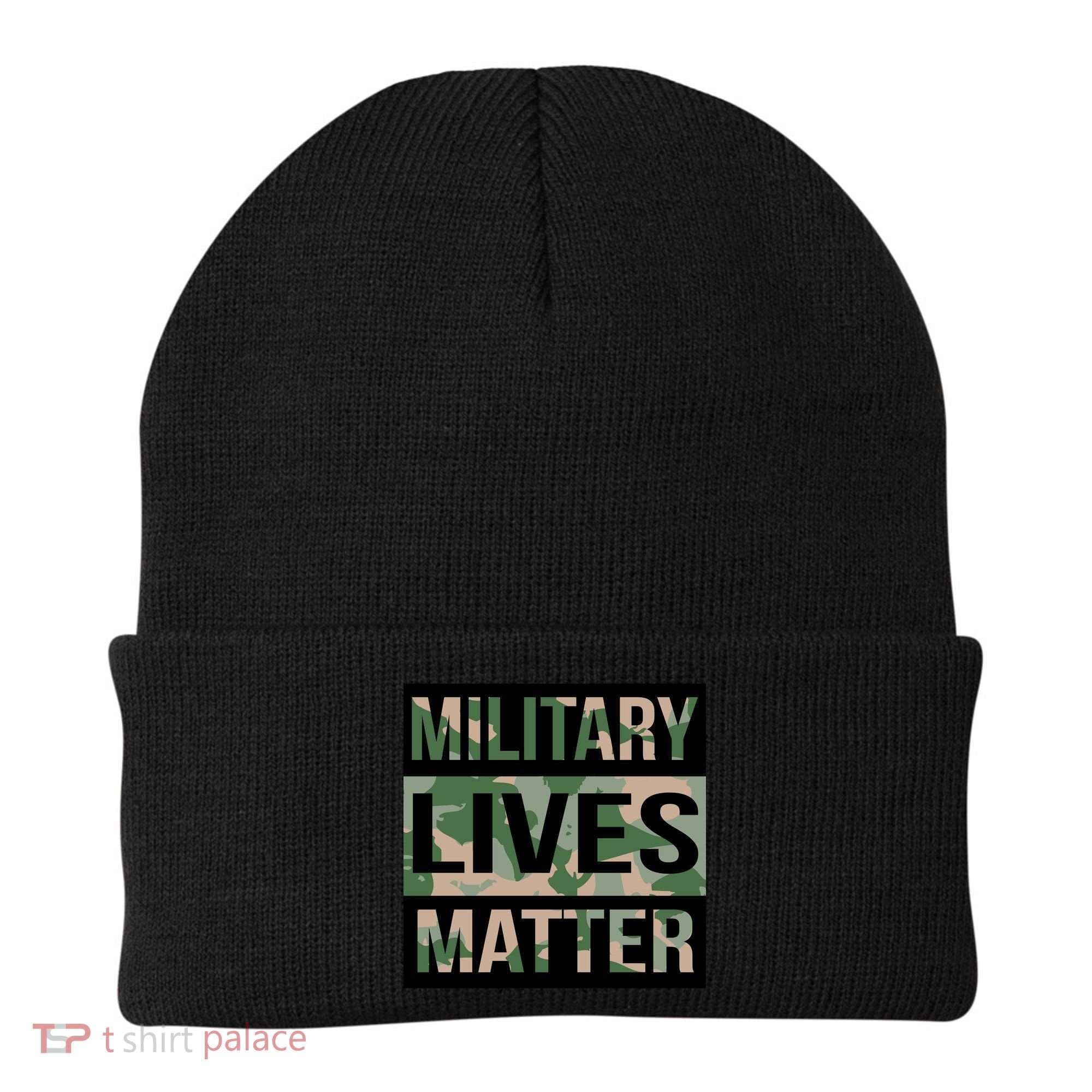 Military Lives Matter Beanie