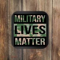 Military Lives Matter Coaster thumb 0