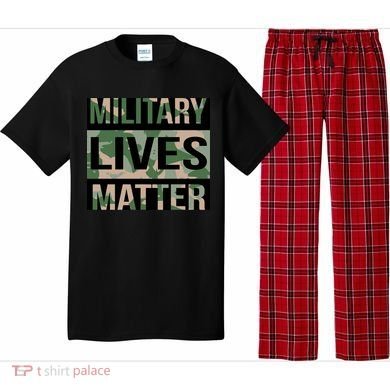 Military Lives Matter Pajama Set