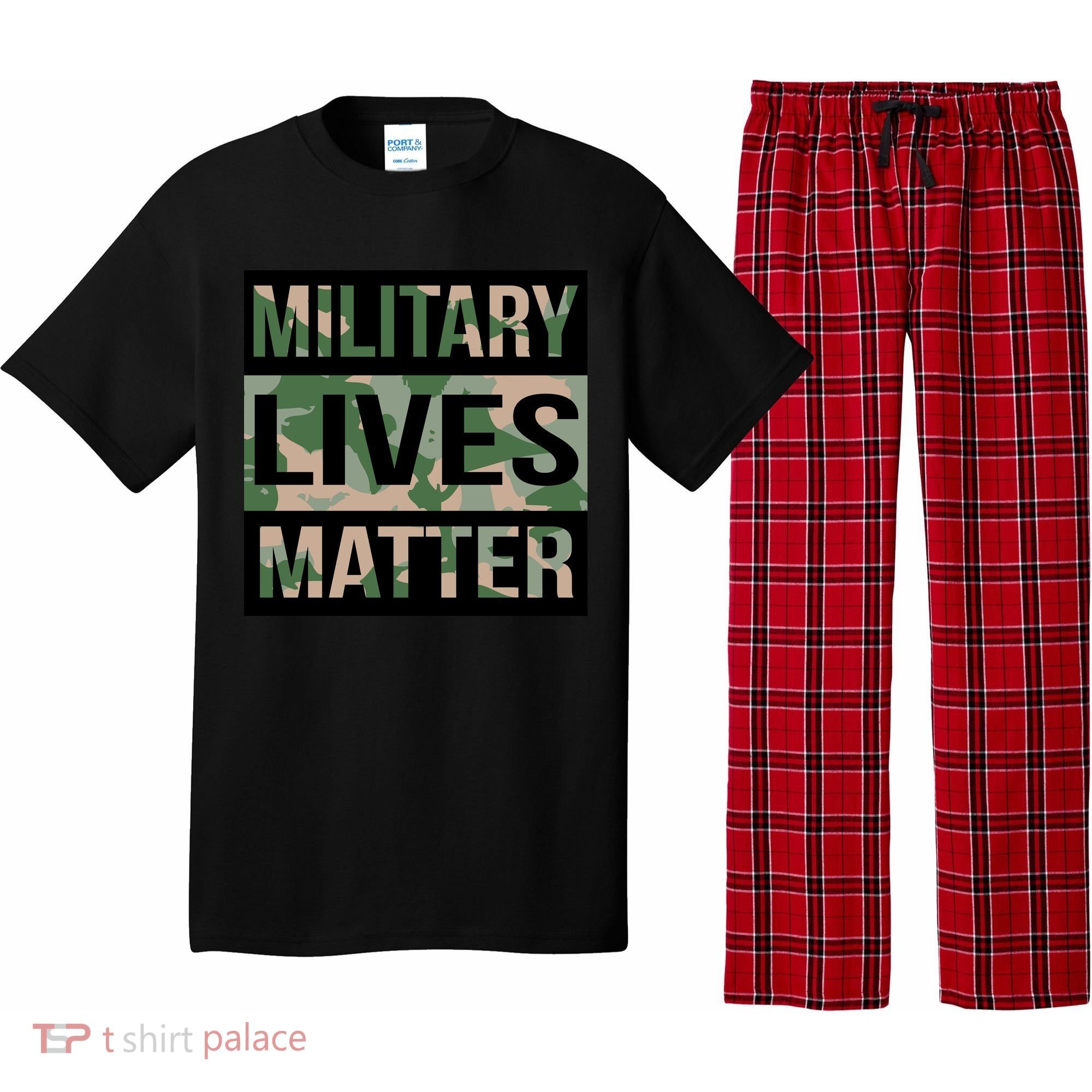 Military Lives Matter Pajama Set