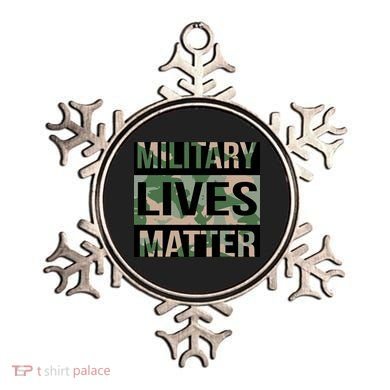 Military Lives Matter Ornament