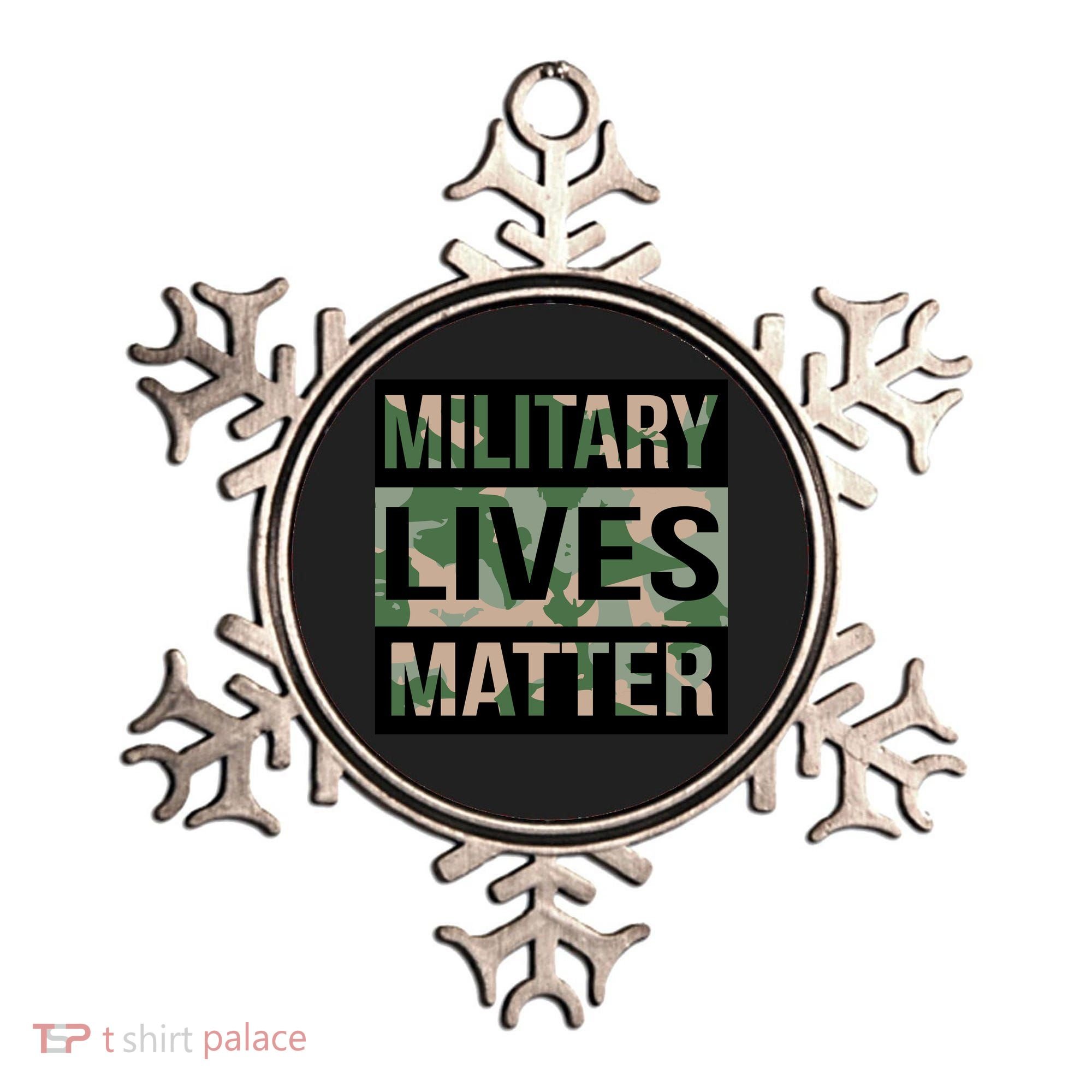 Military Lives Matter Ornament