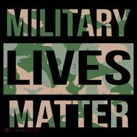 Military Lives Matter Ornament thumb 1