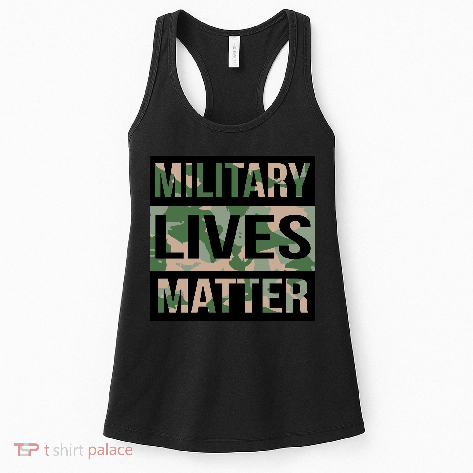 Military Lives Matter Women's Tank Top