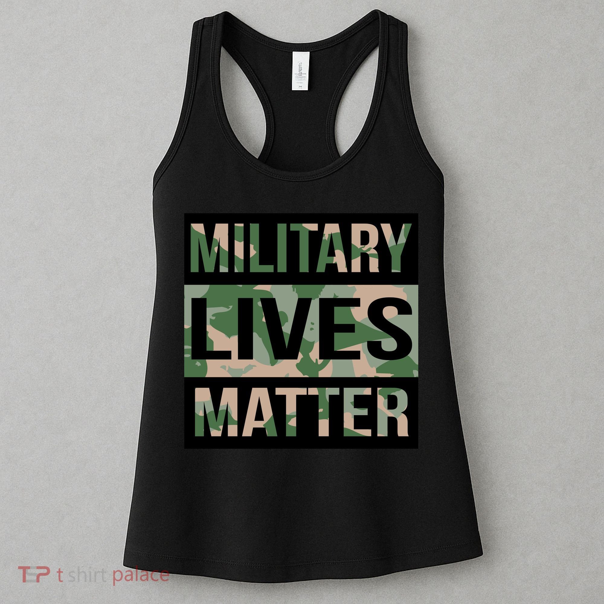 Military Lives Matter Women's Tank Top