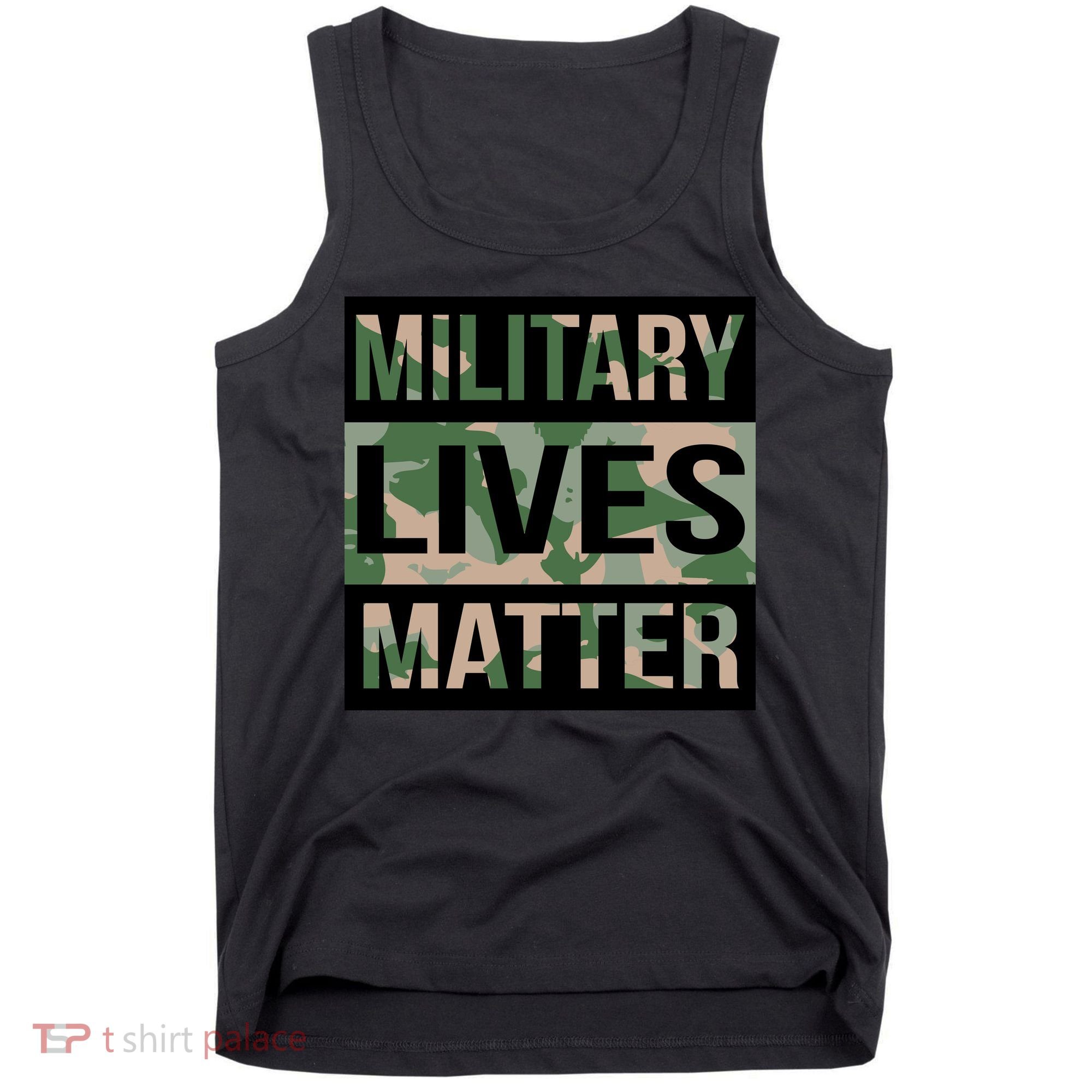 Military Lives Matter Tank Top