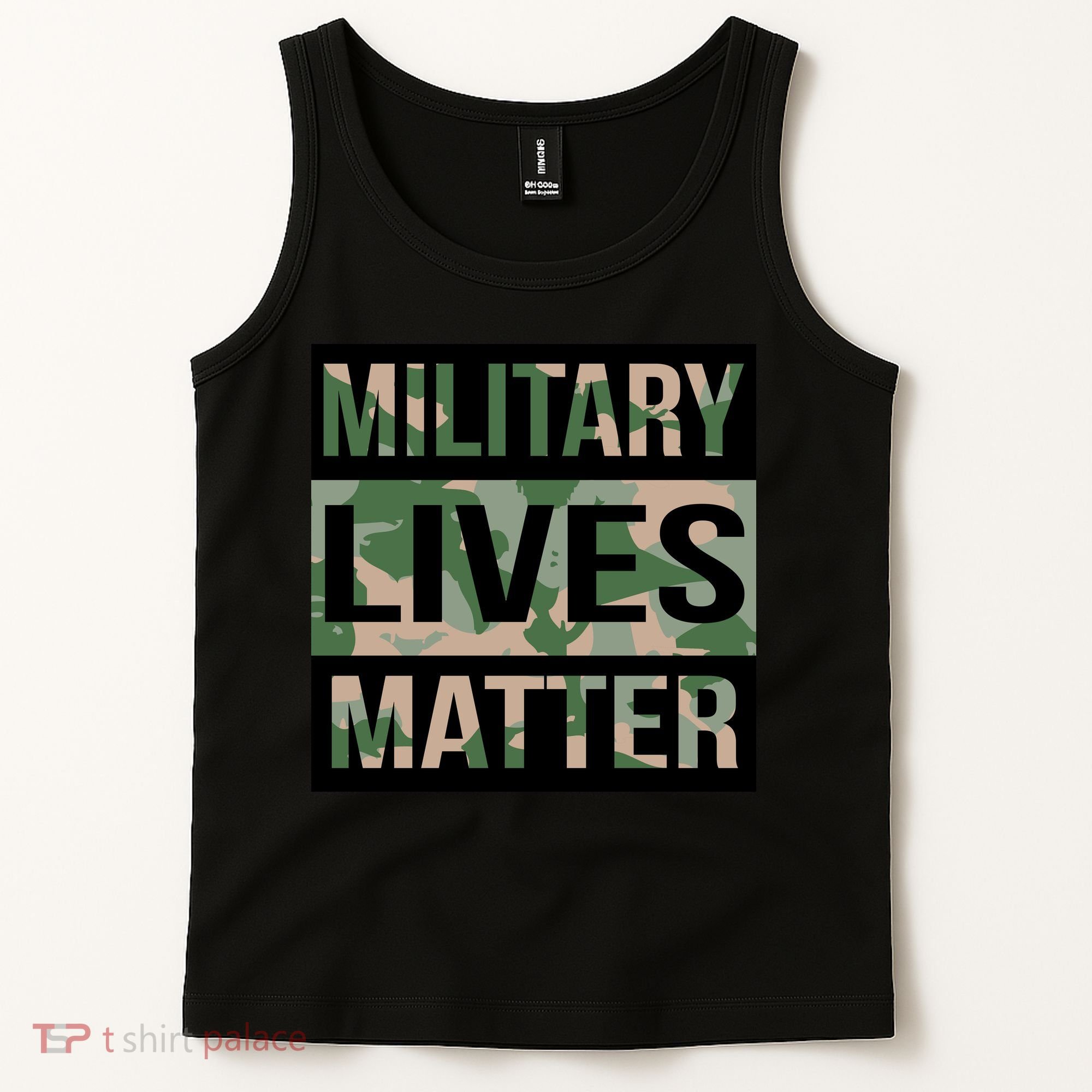 Military Lives Matter Tank Top
