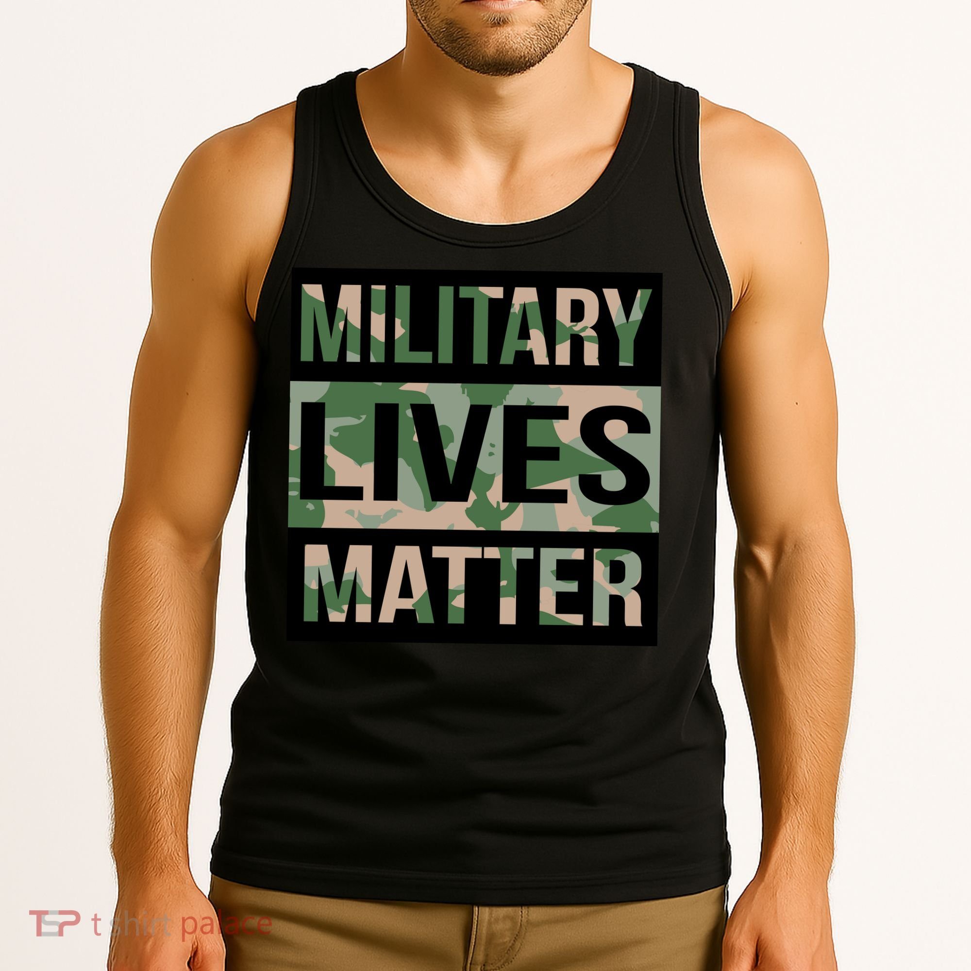 Military Lives Matter Tank Top