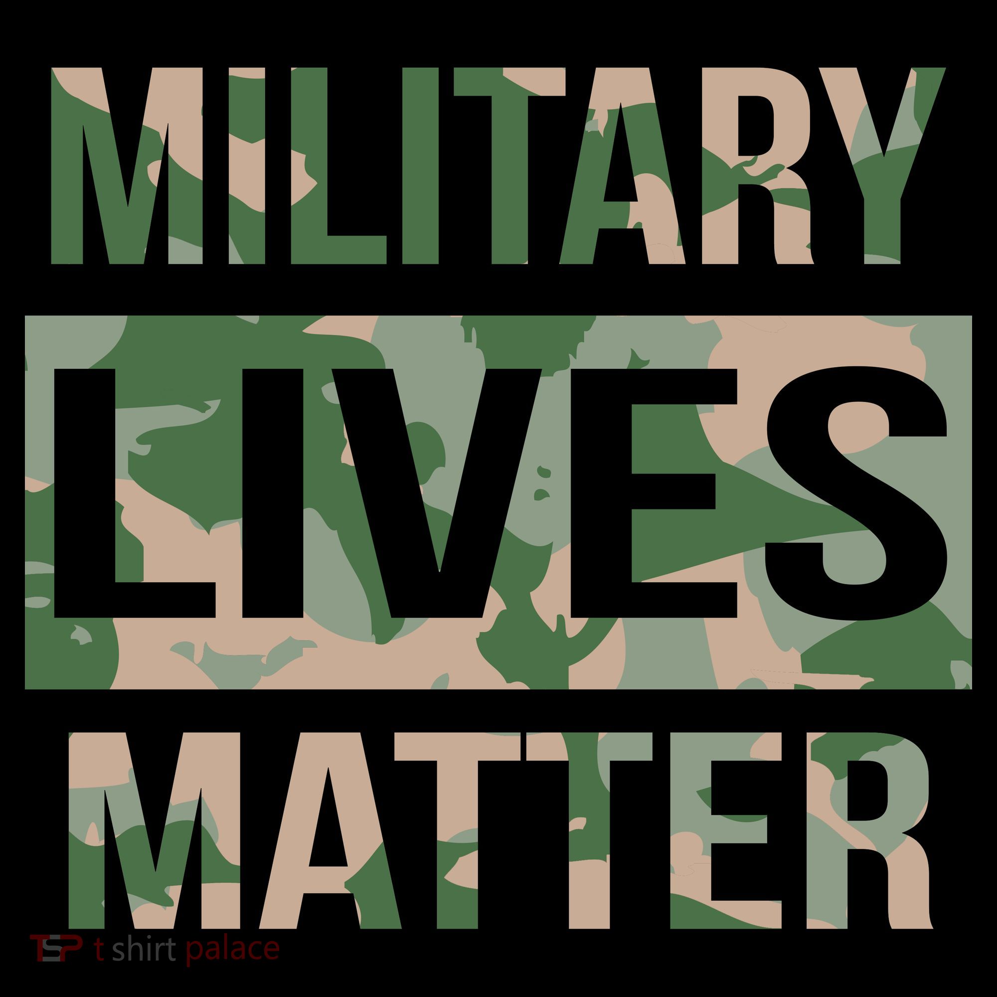 Military Lives Matter Visor