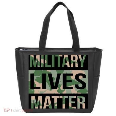 Military Lives Matter Tote Bag