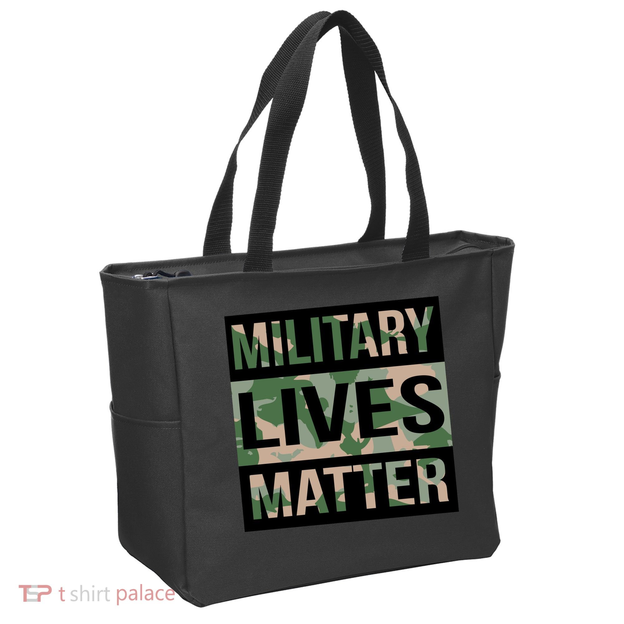 Military Lives Matter Tote Bag