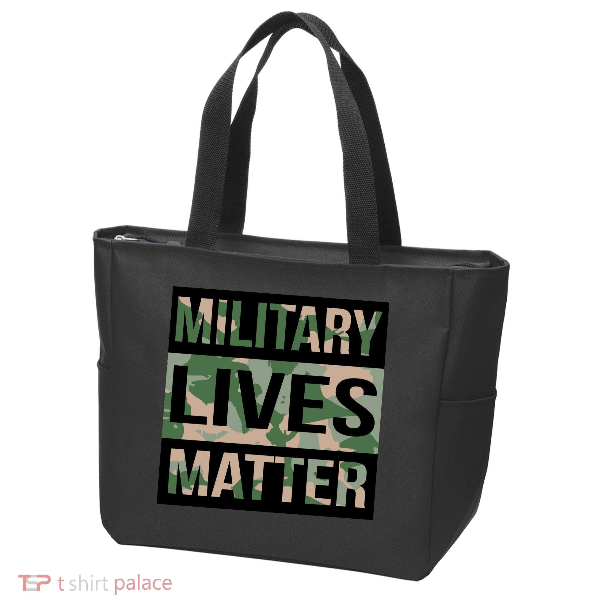 Military Lives Matter Tote Bag
