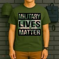 Military Lives Matter T-Shirt thumb 6