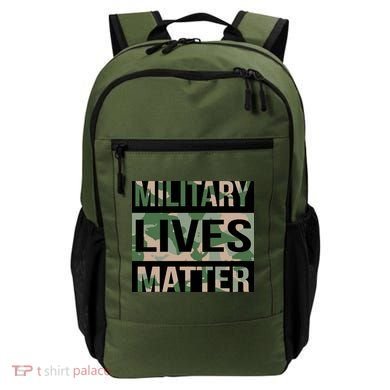 Military Lives Matter Backpack