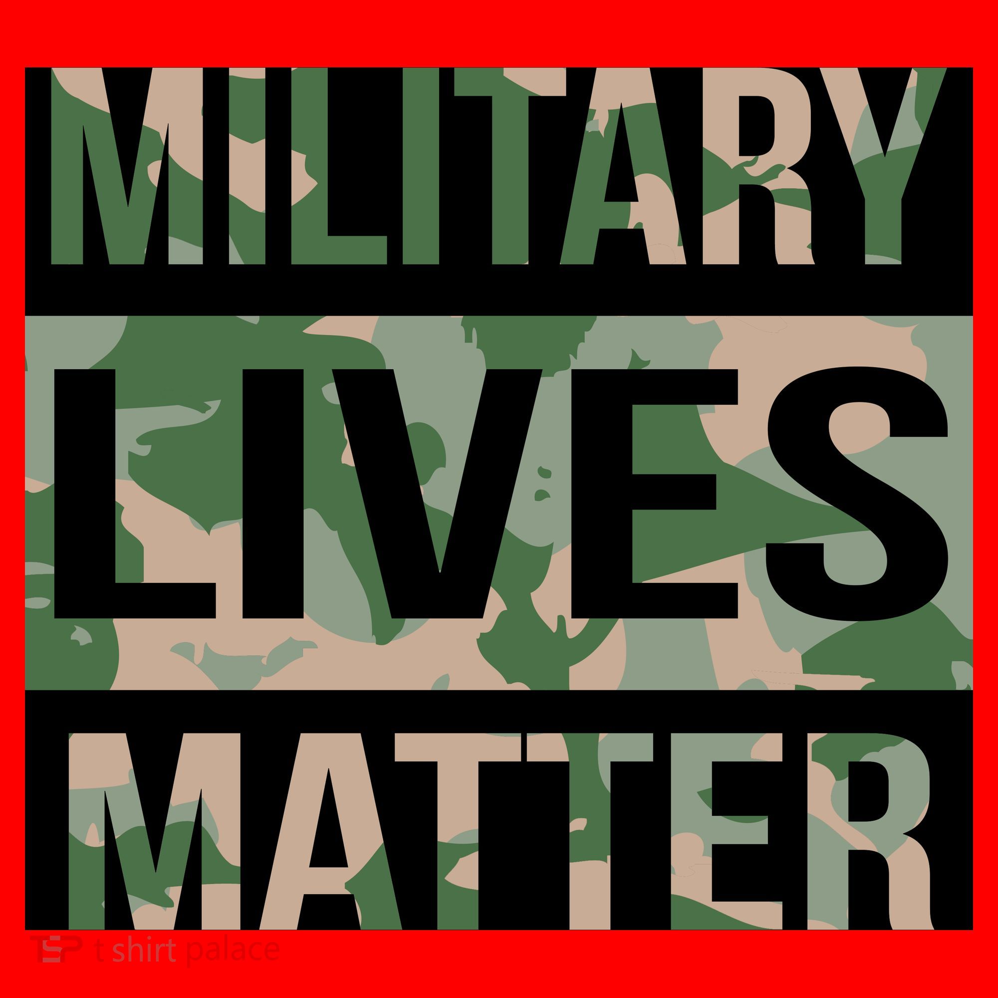Military Lives Matter Santa Hat