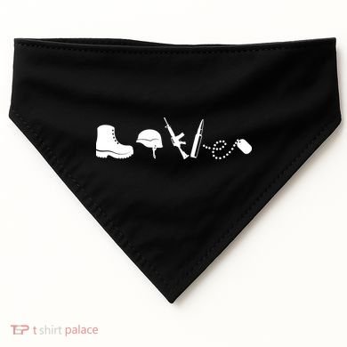 Military Love USA-Made Doggie Bandana