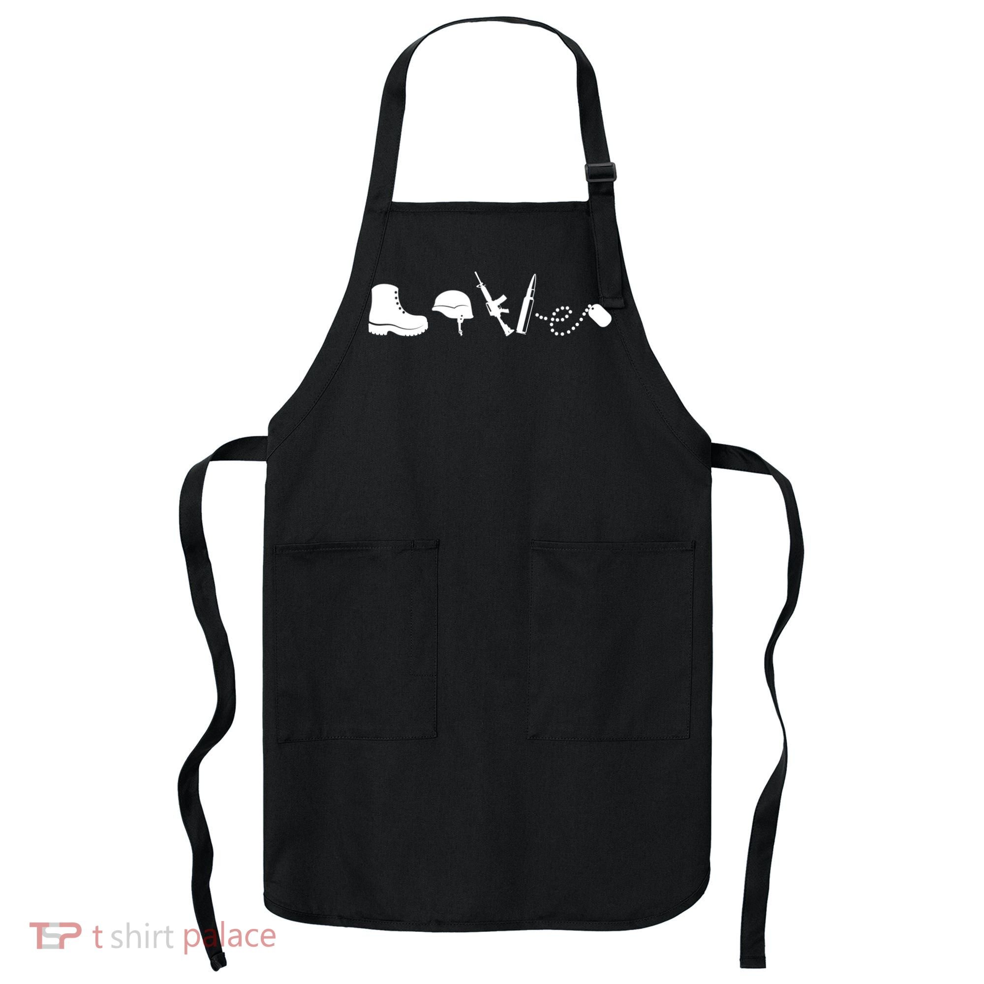 Military Love Apron