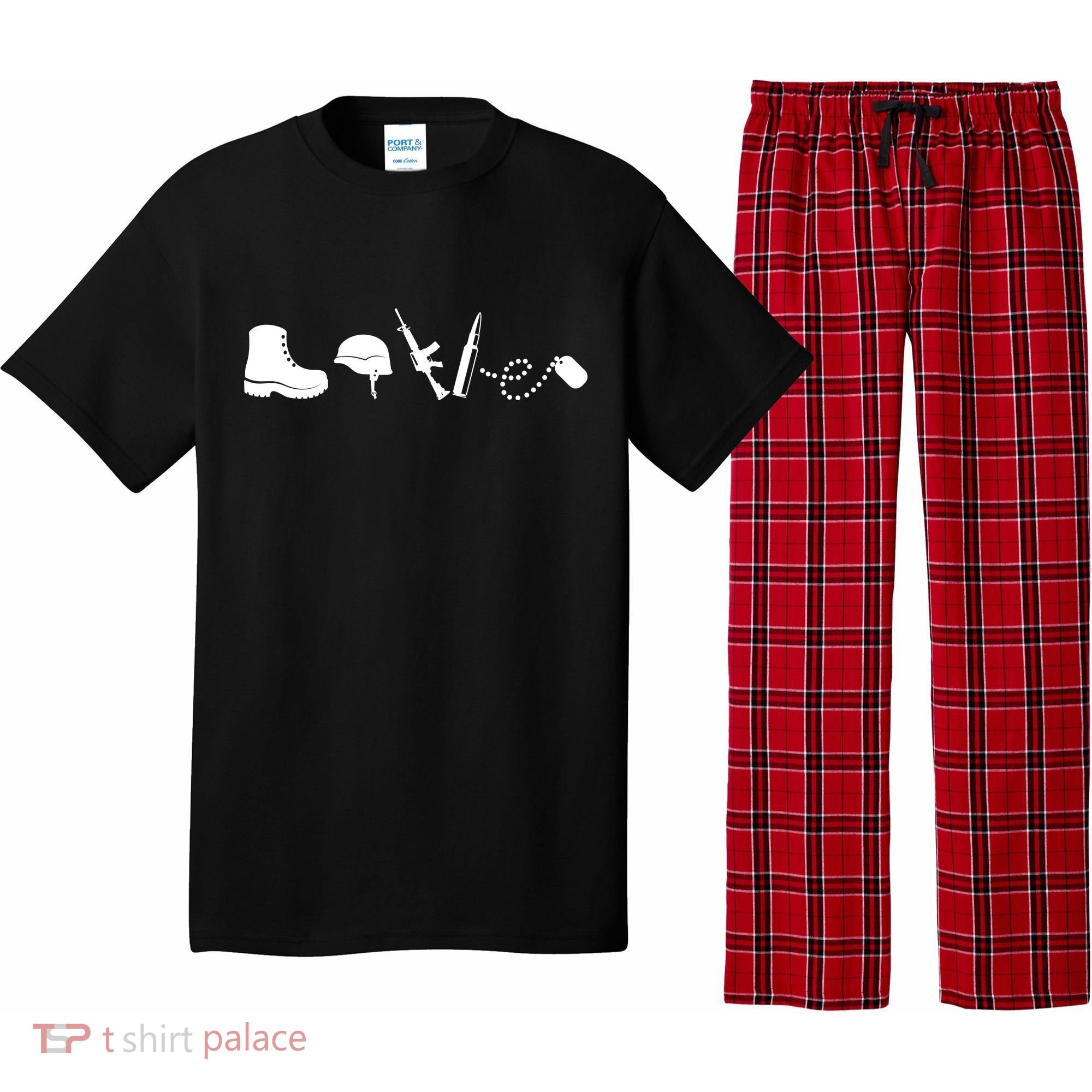 Military Love Pajama Set