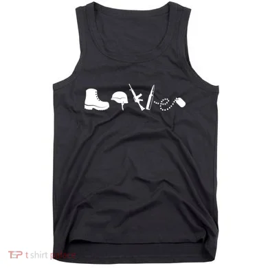 Military Love Tank Top