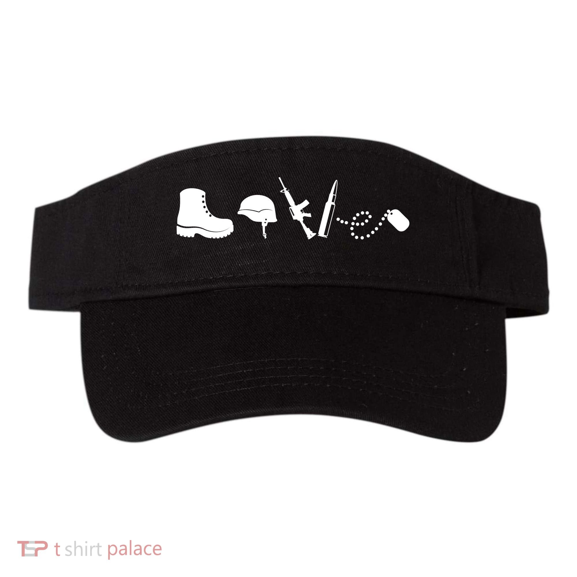 Military Love Visor