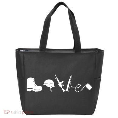 Military Love Tote Bag
