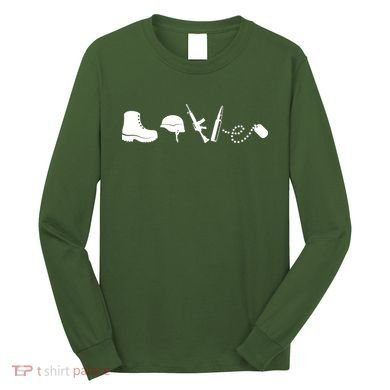 Military Love Long Sleeve Shirt