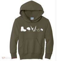 Military Love Kids Hoodie thumb 0