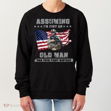 Military man shit Women's Sweatshirt