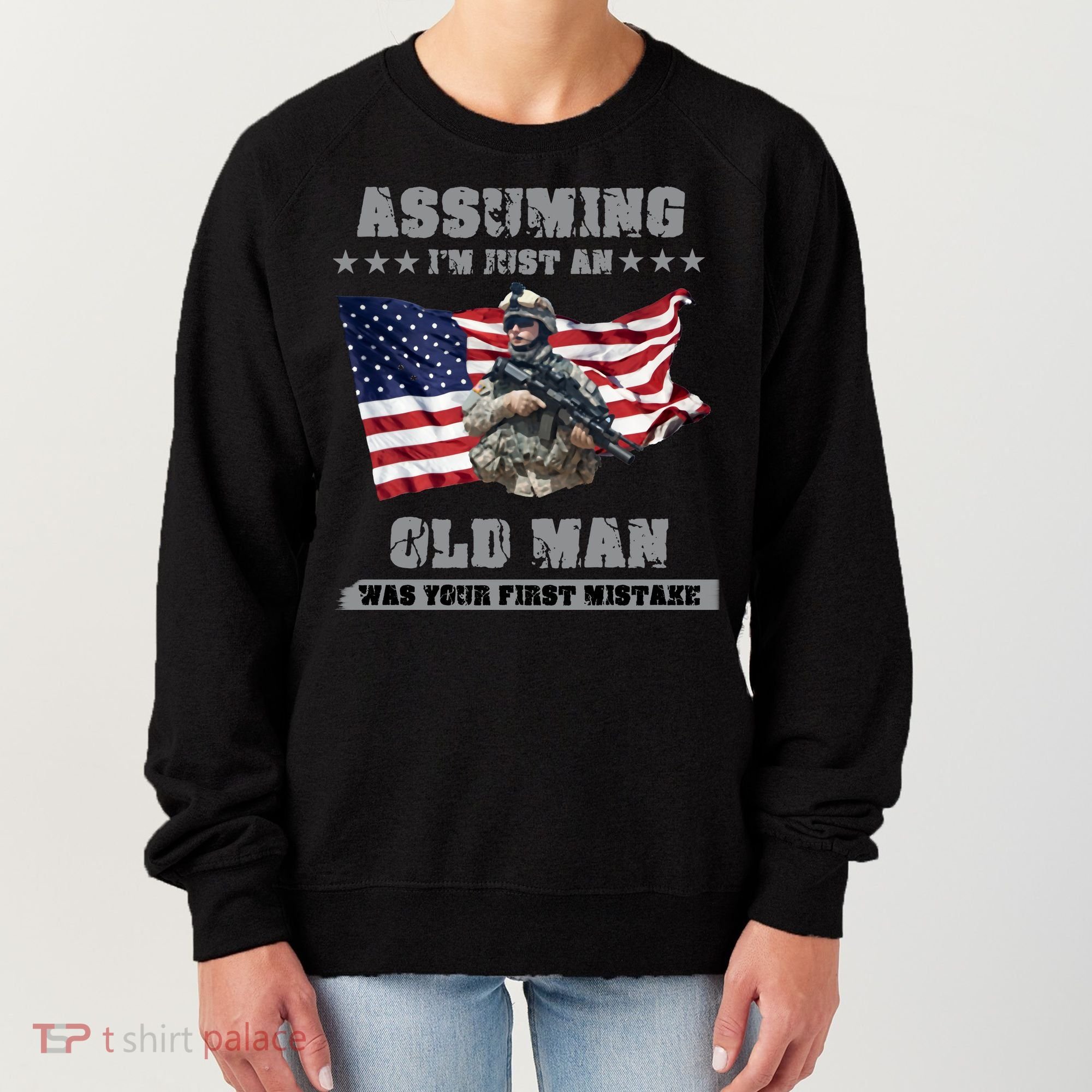 Military man shit Women's Sweatshirt