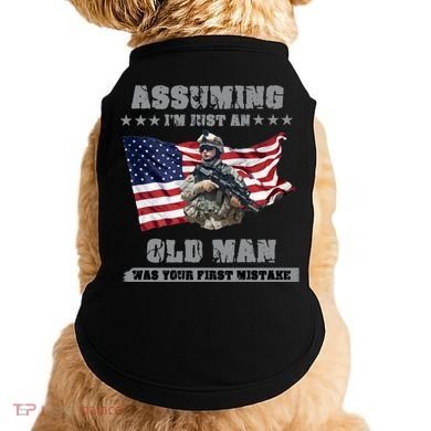 Military man shit Doggie Tank