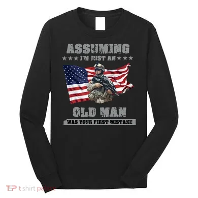 Military man shit Long Sleeve Shirt