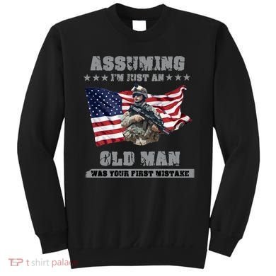 Military man shit Sweatshirt