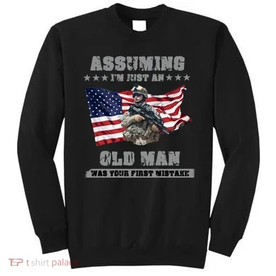 Military man shit Sweatshirt