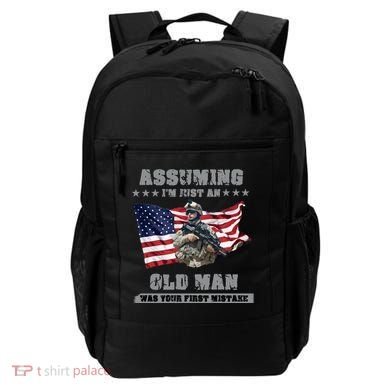 Military man shit Backpack