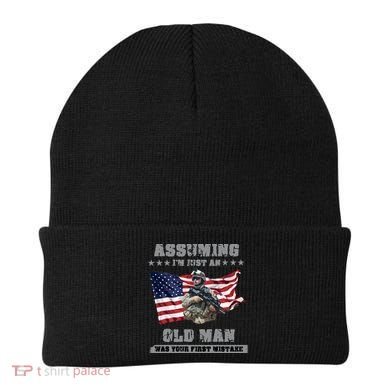 Military man shit Beanie