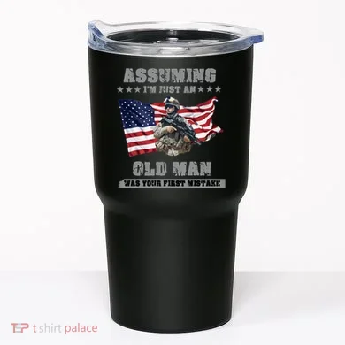 Military man shit Tumbler