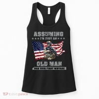 Military man shit Women's Tank Top thumb 0