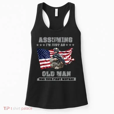 Military man shit Women's Tank Top