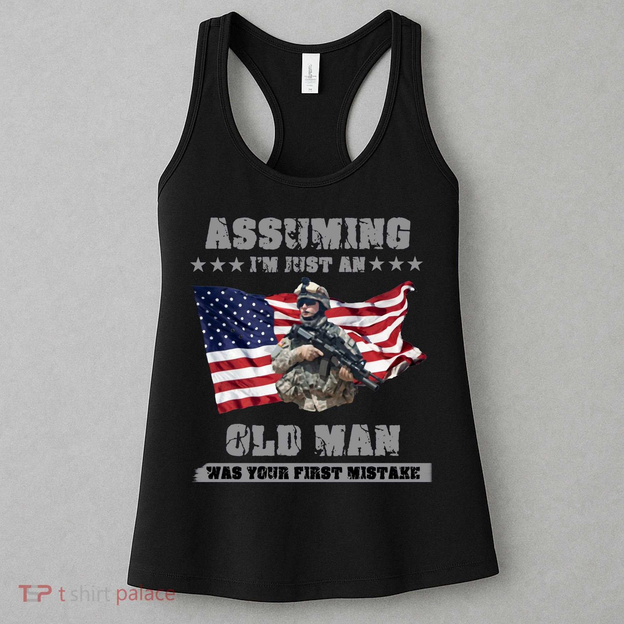 Military man shit Women's Tank Top