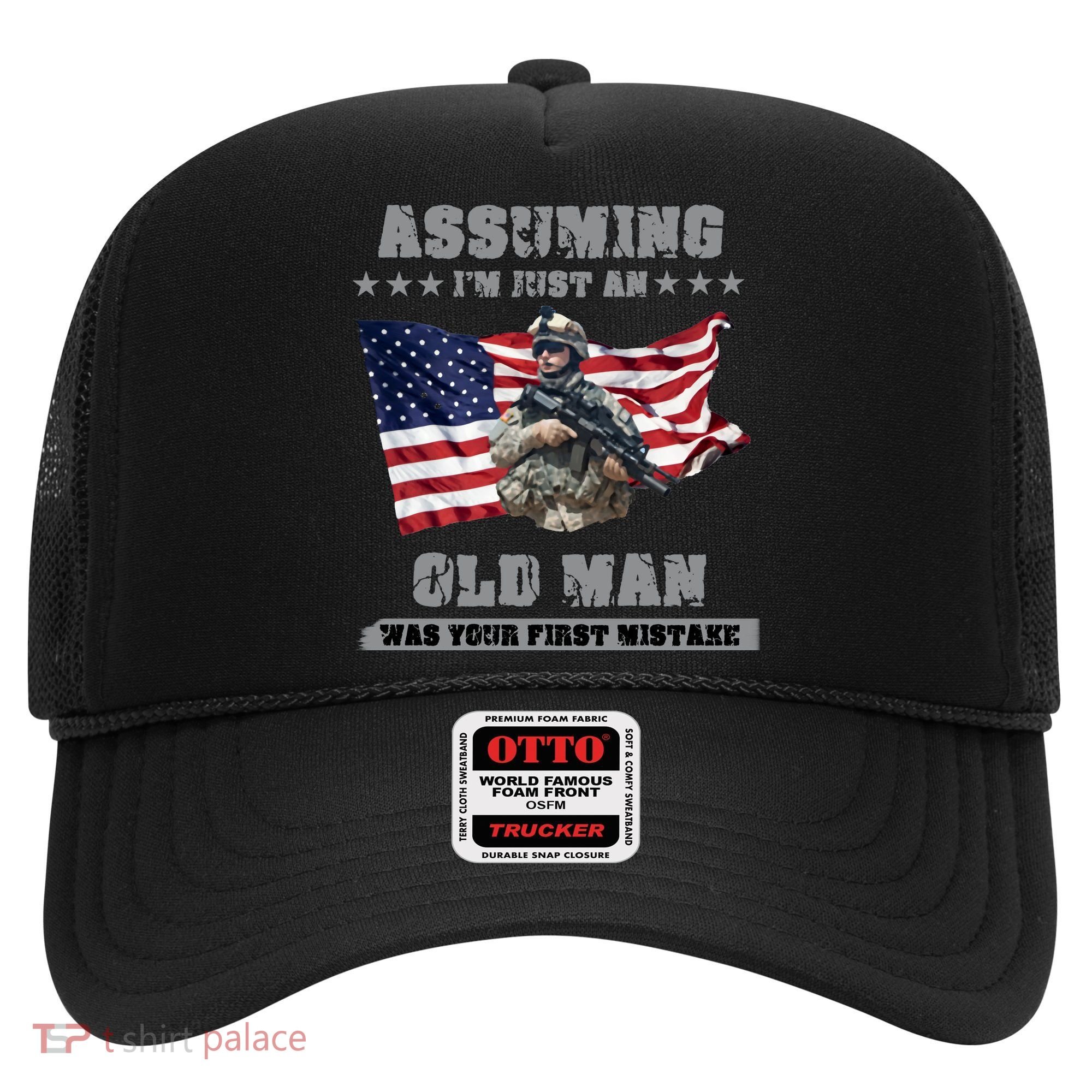 Military man shit Hat