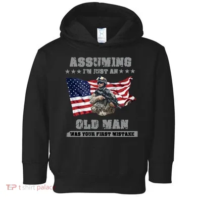 Military man shit Toddler Hoodie