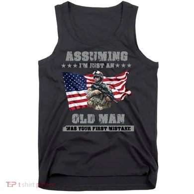 Military man shit Tank Top