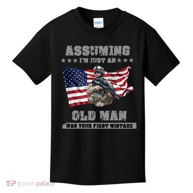 Military man shit Kids T-Shirt