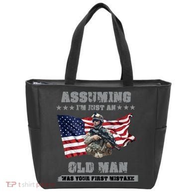 Military man shit Tote Bag