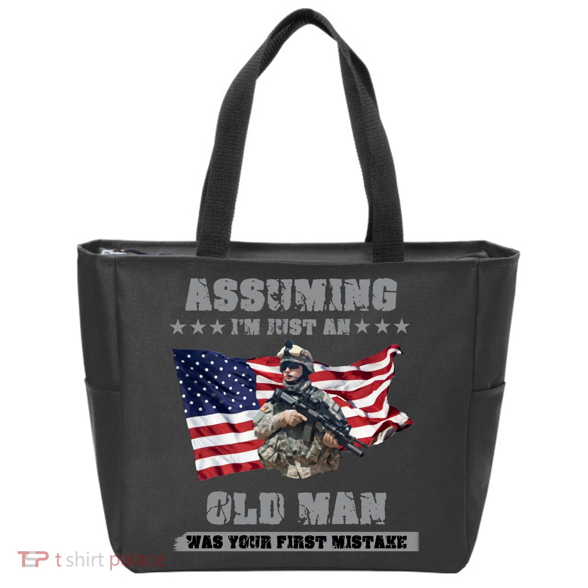 Military man shit Tote Bag