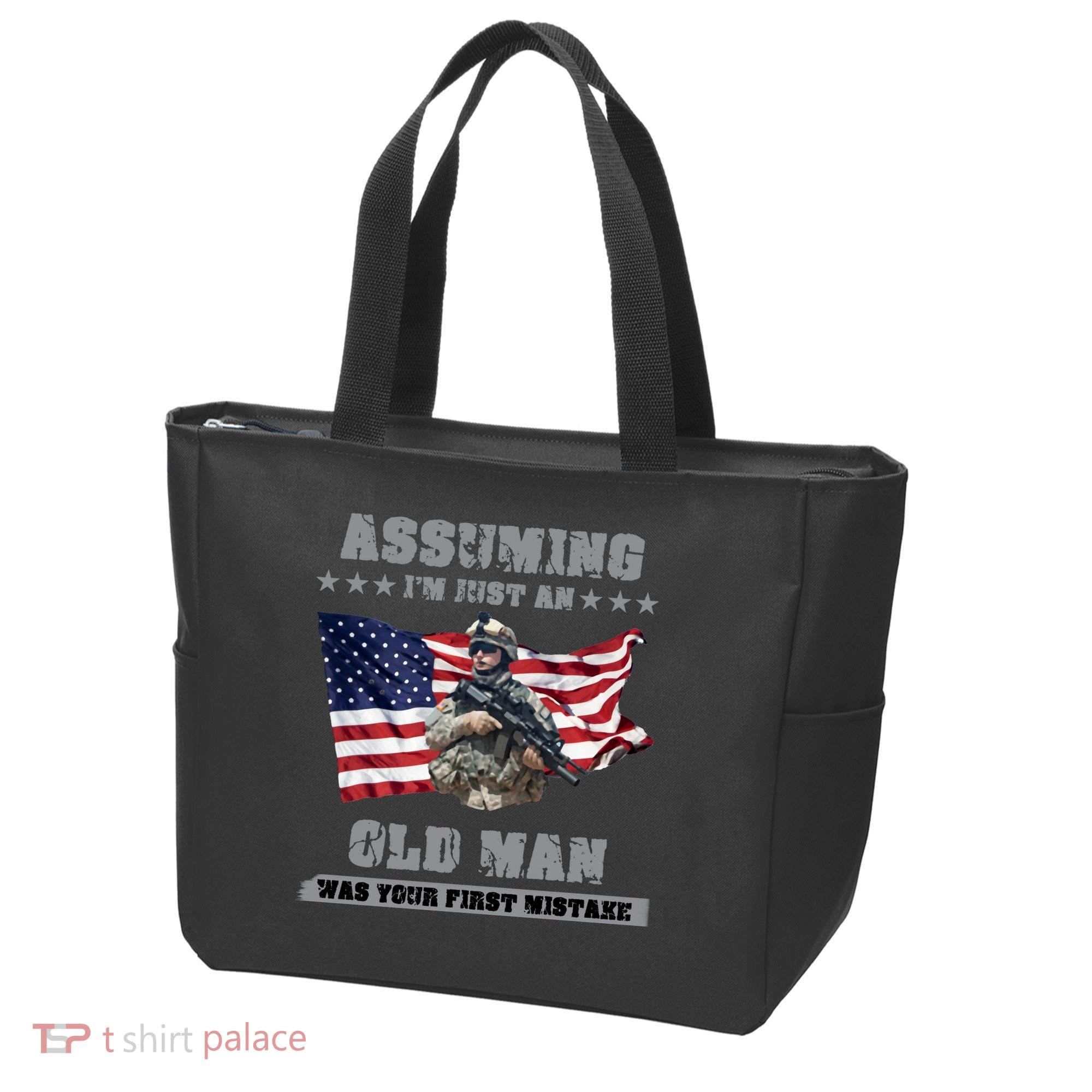 Military man shit Tote Bag