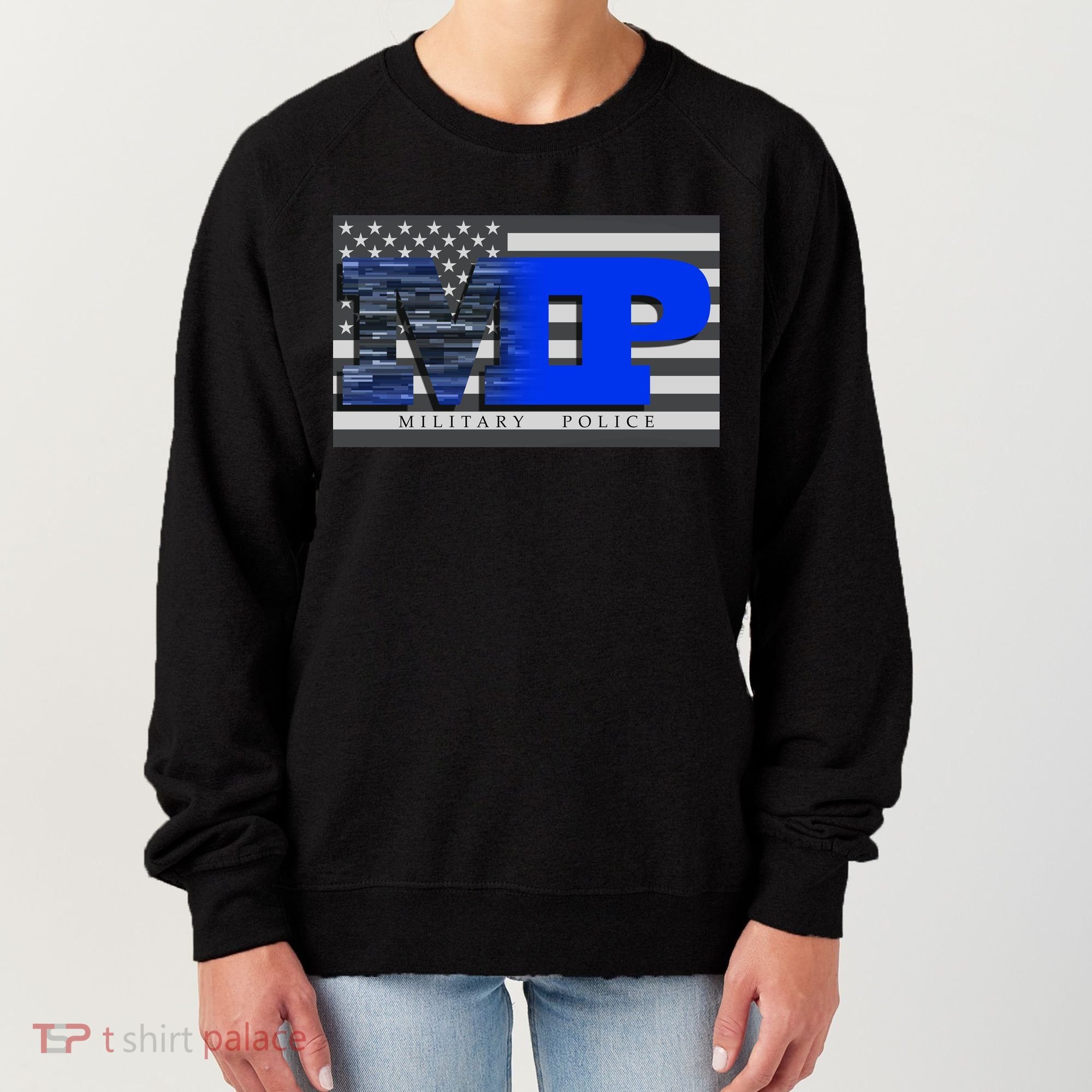 Military Police MP Flag Women's Sweatshirt