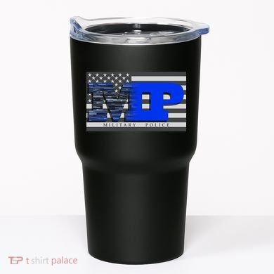 Military Police MP Flag Tumbler